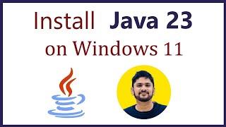 How to Install Java JDK 23 on Windows 11