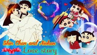 Shin Chan X Ai Chan Shin Chan and Aichan love storyCartoon love story||@MrSK420Amv   Hindi song