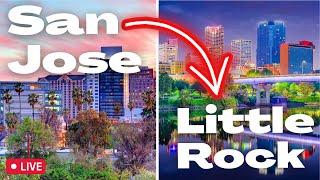 Moving to Little Rock, Arkansas - Leaving California Series