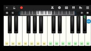 MultiAstra - playing the MTRCB tune on piano