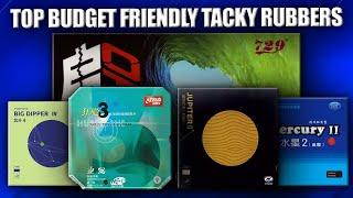 Top Table Tennis Rubbers | Budget Friendly Tacky Rubbers ( Chinese Edition )