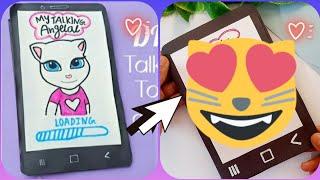 Recreating @Tonniartandcraft  My Talking angela paper quiet Book @kaykaypaperdolls