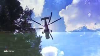 Citicopter | Подъем и монтаж двух мачт освещения