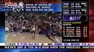 Latrell Sprewell Angry Dunk vs. Wizards (March 8, 2000)