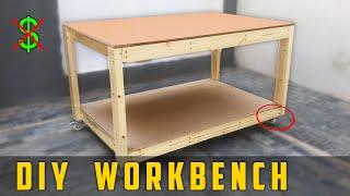 DIY Workbench | ازاي تعمل بنك نجارة محترم بتكلفة بسيطة جدا