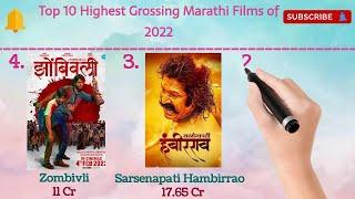 Top 10 Highest Grossing Marathi Films of 2022