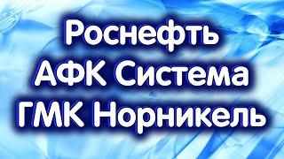 Роснефть, АФК Система, ГМК Норникель. Индекс МосБиржи. Обзор 11.11.2024