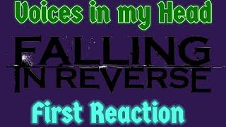 Reacting to Falling in Reverse - Voices in My Head for the First Time!