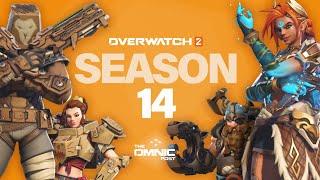 A first look at ALL of the SEASON 14 Battle Pass & Shop Content! - Overwatch 2