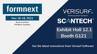 Scantech featuring Verisurf at Formnext 2021