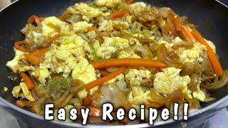 THIS CABBAGE AND EGG RECIPE IS SO DELICIOUS!!!! THAT I COOK IT FOR ALMOST EVERYDAY / EASY RECIPE