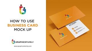 How to Use Business Card Mockup the EASY WAY - Adobe Photoshop Tutorial