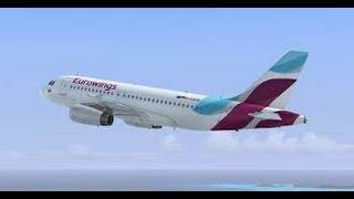 Eurowings Best Class - London Heathrow to Cologne-Bonn (4U 469) - Airbus 319-100