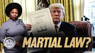 White Woman Explains Why Trump May Use Martial Law On Us If We Join The Protests