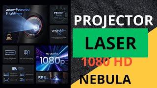NEBULA by Anker Capsule 3 Laser 1080p  Projector with wifi and bluetooth, Outdoor Portable Autofocus