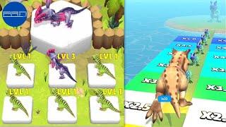 Level Up Dinos - Merge, Run & Evolution