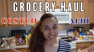 COSTCO AND ALDI HAUL | Non-Aesthetic Kitchen Restock | Slayathomemom