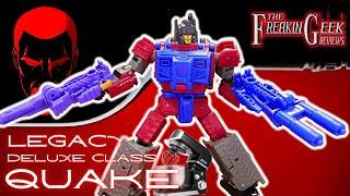 DOES THIS LOOK INFECTED? Legacy Deluxe QUAKE: EmGo's Transformers Reviews N' Stuff