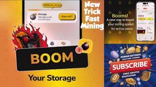 **Pawansatoshi Trick to Speed Up HOT Mining  Use FireBoom for Instant Storage Fills **