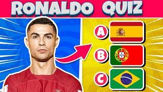 RONALDO QUIZ | HOW MUCH DO YOU KNOW ABOUT CRISTIANO RONALDO?