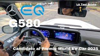 Mercedes-Benz G580 Wagon EQ en los World Car Awards Test Drive LA 2024