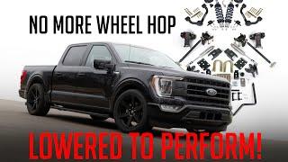 Transforming the Ford F150 - Adjustable Lowering Kit with Traction Bars & Air Assist Leveling