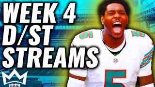 5 MUST ADD Defenses to Dominate Week 4 | 2024 Fantasy Football