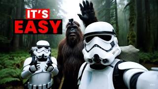 How To Create The Viral Bigfoot/Yeti/Alien Vlogger