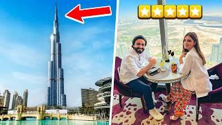 I Took Arisha To The Top of Burj Khailfa | Dubai Last Day