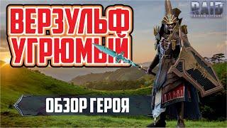 Верзульф Угрюмый. RAID: Shadow Legends. (обзор героя)