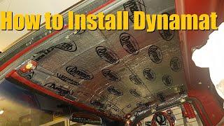 Dynamat Xtreme Installation (Sound Deadening Material) | AnthonyJ350