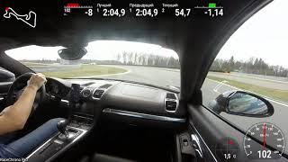 Moscow Raceway (GP10) - Porsche Cayman 981 S onboard - 2:02.5