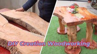 DIY Creation Woodworking: Crafting Elegance from Raw Wood