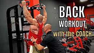 Krizo BACK Workout with the COACH