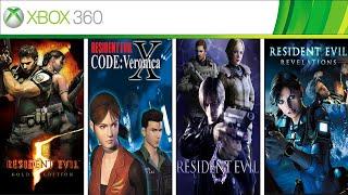 Evolution of Resident Evil Games on Xbox 360