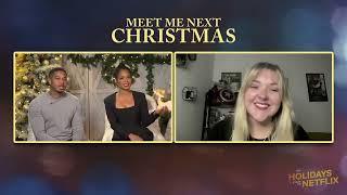 Christina Milian and Devale Ellis talk romance and 'Meet Me Next Christmas'