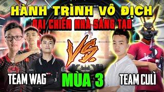 Hành Trình Vô Địch Giải Đại Chiến Nhà Sáng Tạo Mùa 3 Của CULÌ Team 