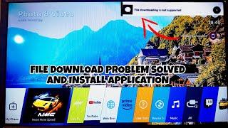 FILE DOWNLOAD IS NOT SUPPORTED PROBLEM|| SOLVE AND INSTALL APPLICATION