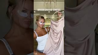 BRIDESMAID TRANSITION #wedding #transition #bridesmaid #weddingdress #bridesmaiddress #aesthetic
