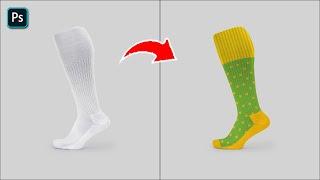 How To Make a SOCKS Mockup In Photoshop | Create Stunning Socks Mockup