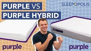 Purple vs Purple Hybrid Mattress - Which One is the Bed for You?