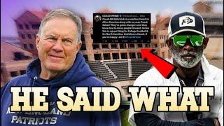 Coach Prime Is Going VIRAL After Saying This About New College Coach Bill Belichick ‼️