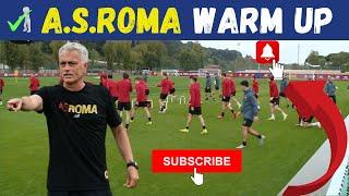 A.S. Roma - Warm Up Session by Jose Mourinho