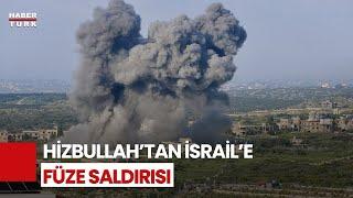 Hizbullah'tan İsrail'e Füze Saldırısı! Sirenler Çaldı, İsrailliler Sığınaklarda!