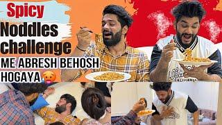 Most Spicy Noodles  Se Abresh Behosh Hogaya | with Jolo Chip  Prank | Fokats | Abresh & Zeeshan