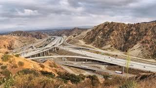 Newhall Pass interchange