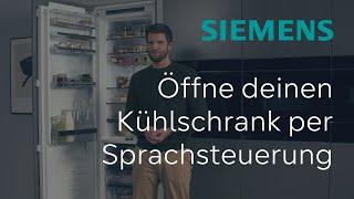 Öffne deinen Kühlschrank per Sprachsteuerung | Siemens Kühlschränke