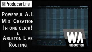 InstaComposer Powerful A.I. Midi Making VST. How To Setup In Ableton & Quick Review [WA Production]