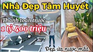 Việt Nguyễn Bán Căn Nhà Đẹp Rất Tâm Huyết | Chỉ Cần THANH TT 1tỷ 400 triệu | Nhà Đẹp Việt Nguyễn