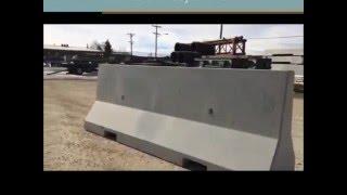 Lafarge Precast Edmonton, Concrete New Jersey Barrier